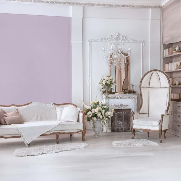 Vliestapete Strukturiert Uni Modern in Rosa-Braun für Wohnzimmer, Schlafzimmer, Küche (35656)