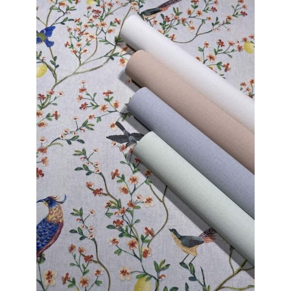 Vliestapete Strukturiert Uni Modern matt in Blau für Wohnzimmer, Schlafzimmer, Kinderzimmer, Büro (35661)