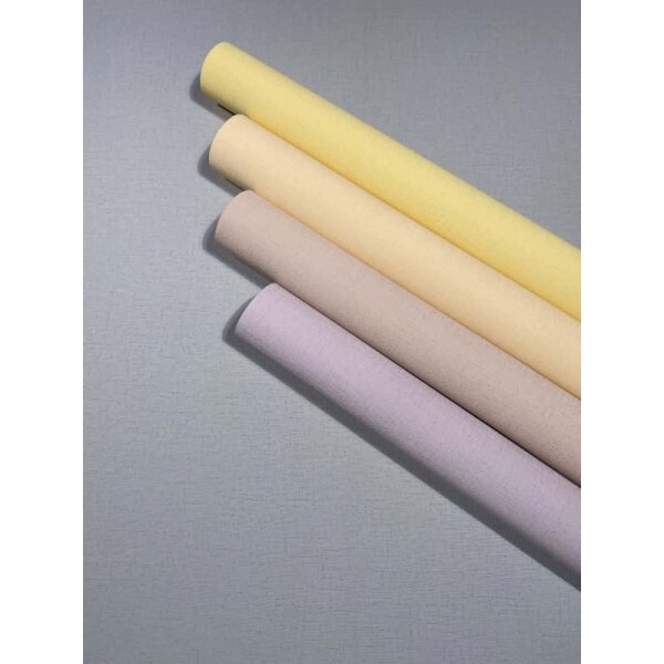 Vliestapete Strukturiert Uni Modern matt in Orange für Wohnzimmer, Schlafzimmer, Kinderzimmer, Büro (35665)