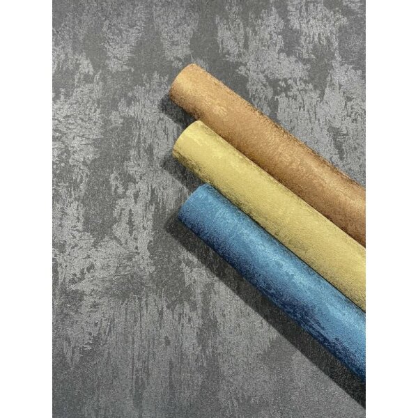 Vliestapete Betonoptik Metalloptik Modern glänzend in Kupfer für Wohnzimmer, Schlafzimmer, Büro (35683)