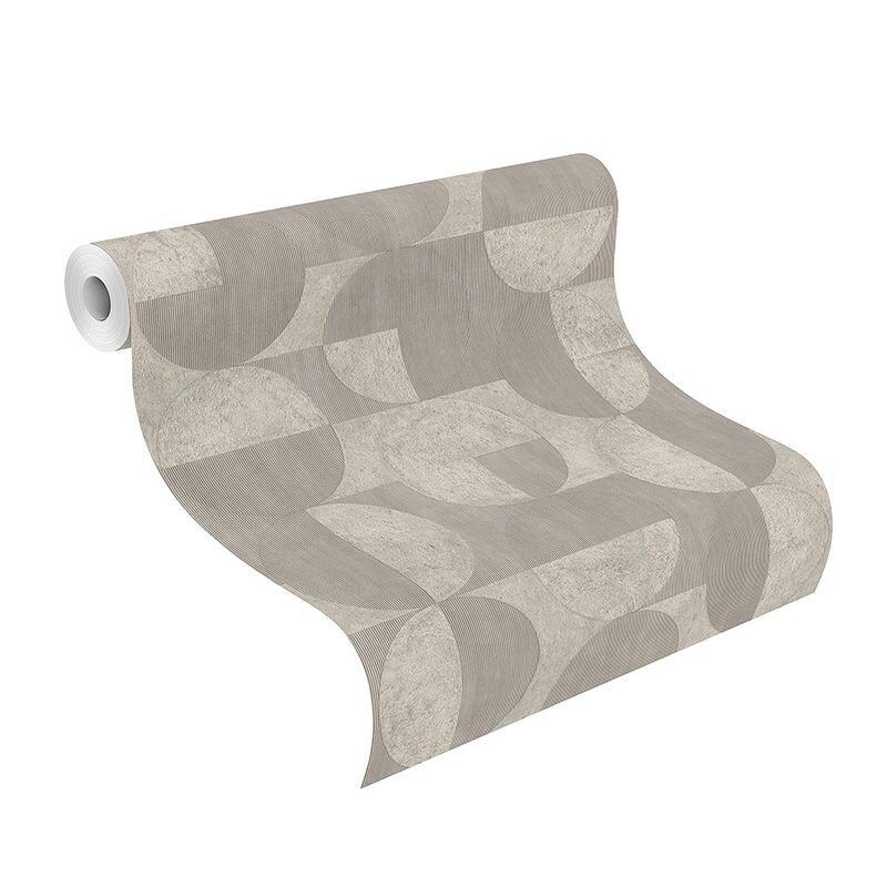 Tapete Grau, Silber Rasch Vliestapete (521351)