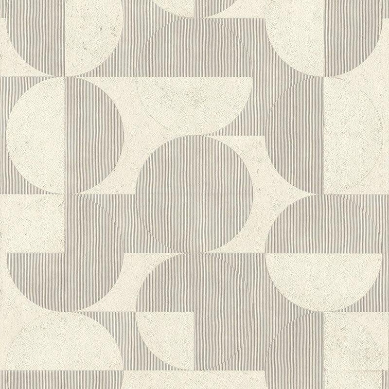 Tapete Beige, Creme, Grau, Silber Rasch Vliestapete (521313)