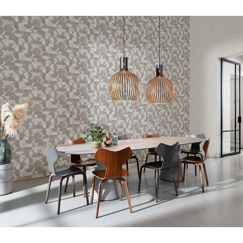 Tapete Grau, Silber Rasch Vliestapete (520859)