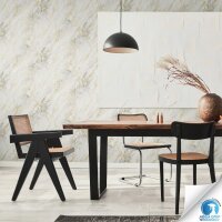Vorgekleisterte Marmor-Tapete Wei&szlig; Gold Grau -...