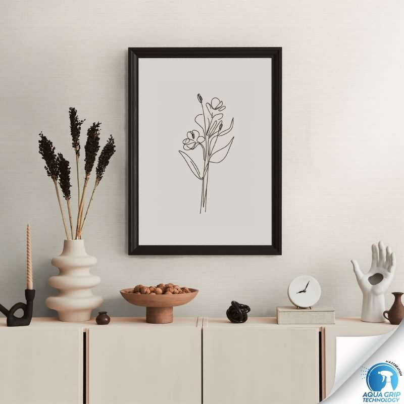 Vorgekleisterte Unitapete Textilstruktur Weiß - einfarbige Vliestapete (785752)