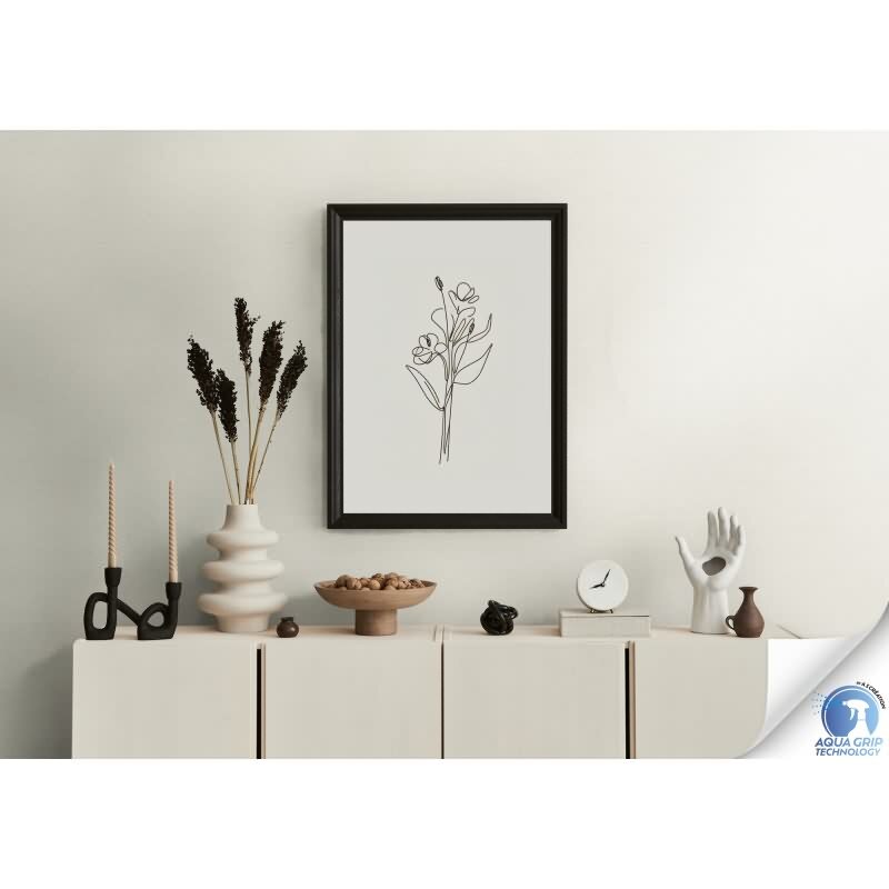 Vorgekleisterte Unitapete Textilstruktur Weiß - einfarbige Vliestapete (785752)