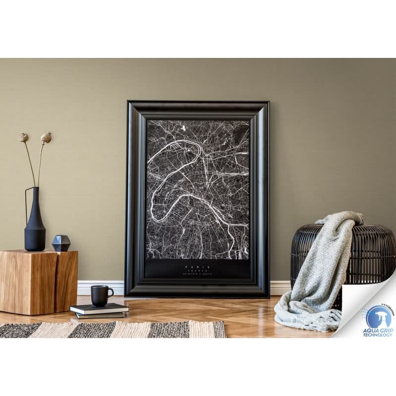 Vorgekleisterte Unitapete Textilstruktur Braun - einfarbige moderne Vliestapete (785754)