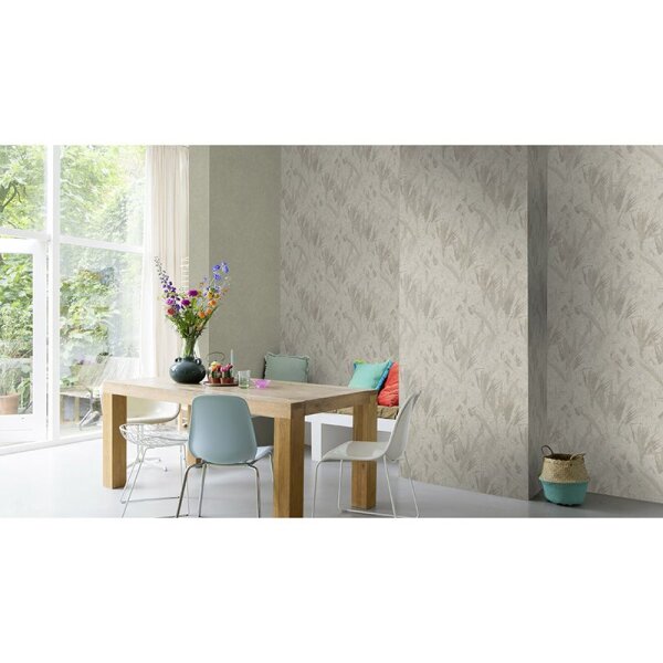 Tapete Grau, Silber Rasch Vliestapete (520279)