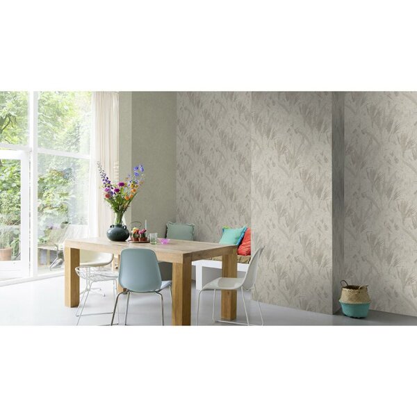 Tapete Grau, Silber Rasch Vliestapete (520279)