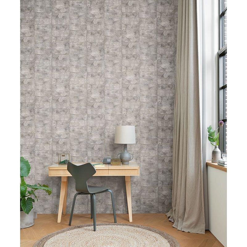 Tapete Grau, Silber Rasch Vliestapete (520156)