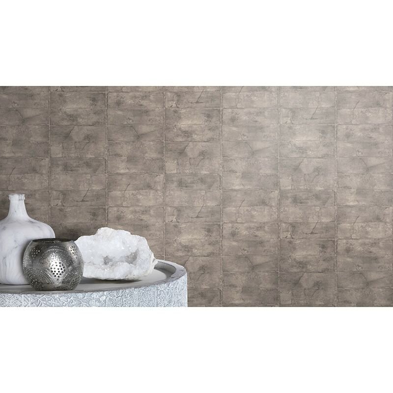 Tapete Grau, Silber Rasch Vliestapete (520156)