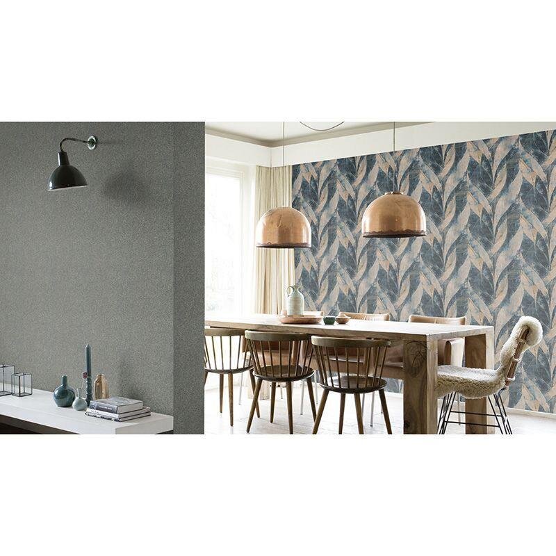 Tapete Beige, Creme, Blau Rasch Vliestapete (520064)