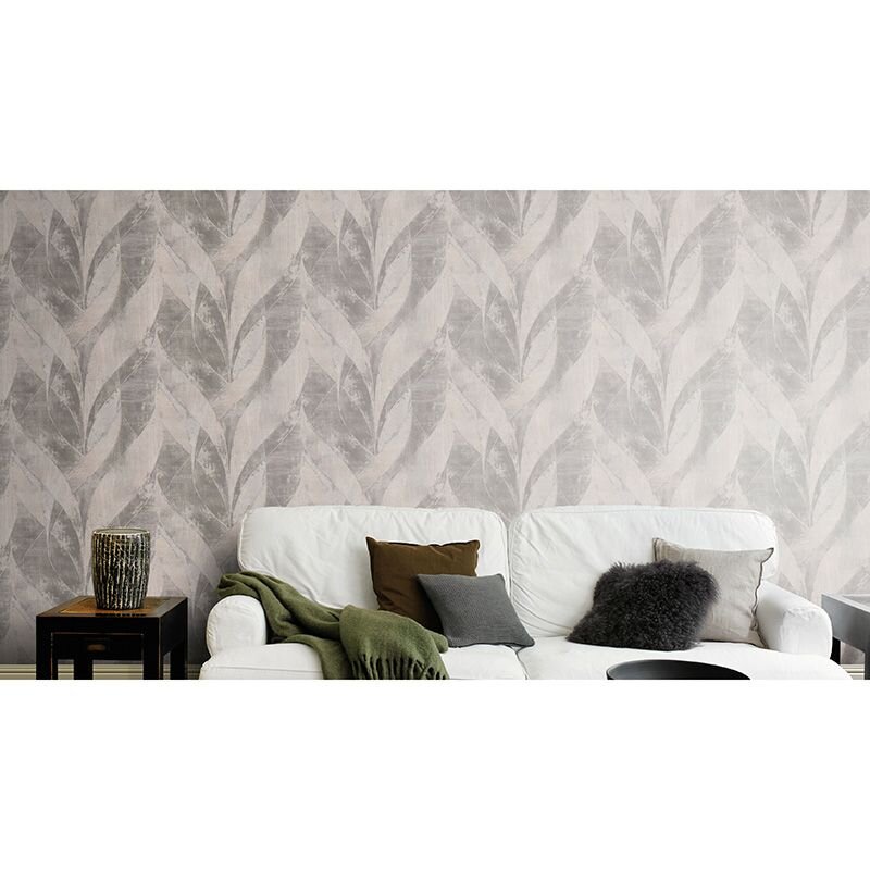 Tapete Grau, Silber Rasch Vliestapete (520040)