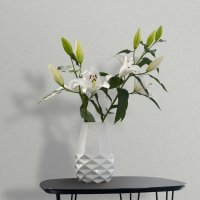 Vliestapete Struktur Uni Modern in Gr&uuml;n f&uuml;r...