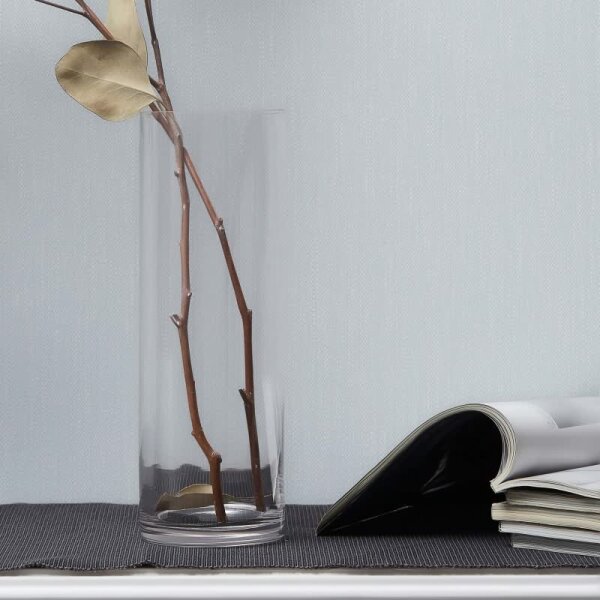 Vliestapete Texturiert, Linien Struktur Modern in Blau für Wohnzimmer, Schlafzimmer, Lounge (47609)