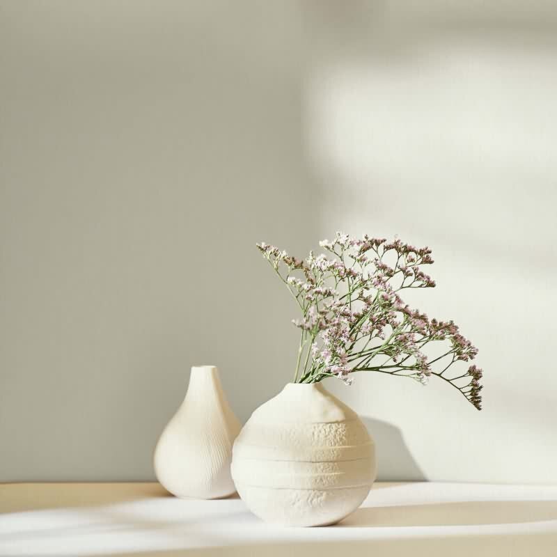 Vliestapete Texturiert, Linien Struktur Modern in Weiß für Wohnzimmer, Schlafzimmer, Lounge (47612)