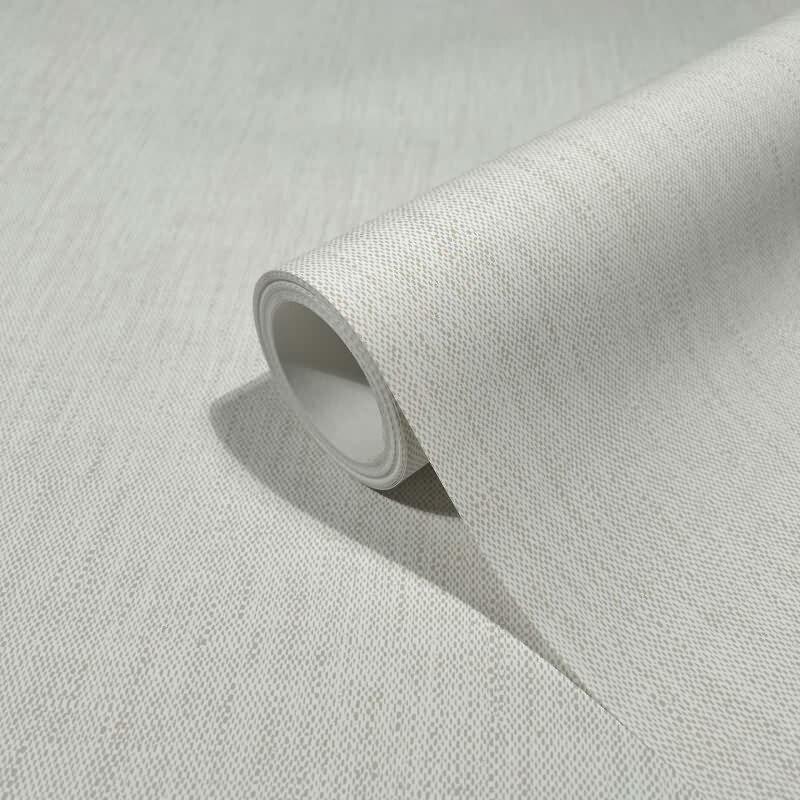 Vliestapete Texturiert, Linien Struktur Modern in Weiß für Wohnzimmer, Schlafzimmer, Lounge (47614)