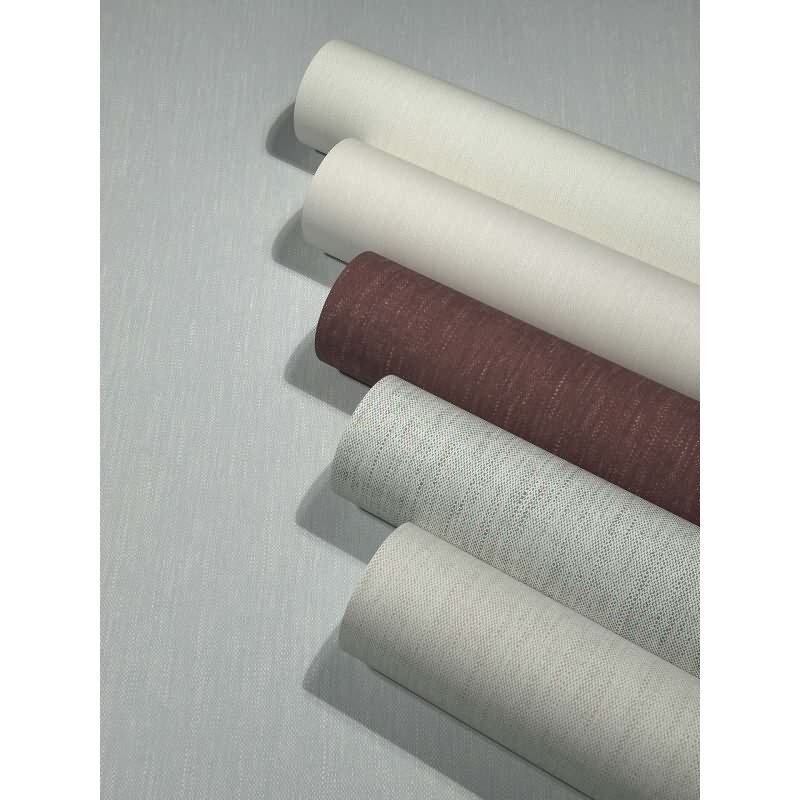 Vliestapete Texturiert, Linien Struktur Modern in Weiß für Wohnzimmer, Schlafzimmer, Lounge (47614)