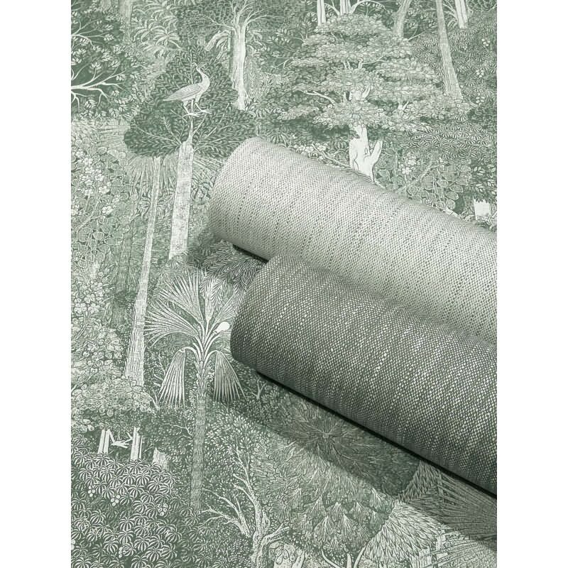 Vliestapete Texturiert, Linien Struktur Modern in Weiß für Wohnzimmer, Schlafzimmer, Lounge (47616)