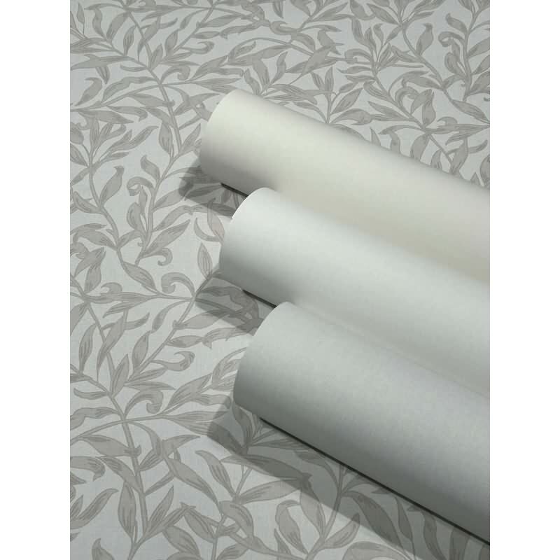 Vliestapete Blätter, Blattmotiv Floral Natur in Beige für Wohnzimmer, Schlafzimmer, Lounge (47641)