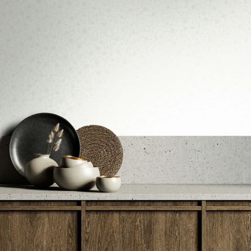 Vliestapete Blätter, Blattmotiv Floral Natur in Beige für Wohnzimmer, Schlafzimmer, Lounge (47643)