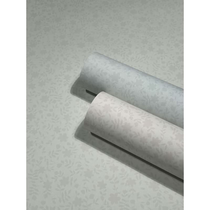 Vliestapete Blätter, Blattmotiv Floral Natur in Beige für Wohnzimmer, Schlafzimmer, Lounge (47643)