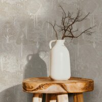 Vliestapete Wald, B&auml;ume Floral Natur in Beige...