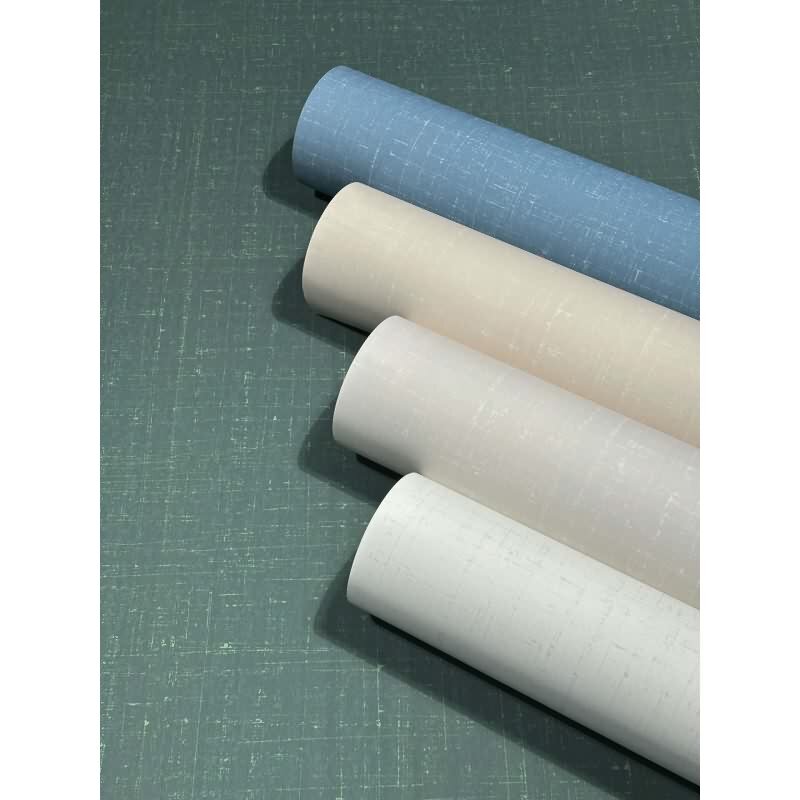 Vliestapete Uni Struktur Modern in Weiß für Wohnzimmer, Schlafzimmer, Lounge (47654)