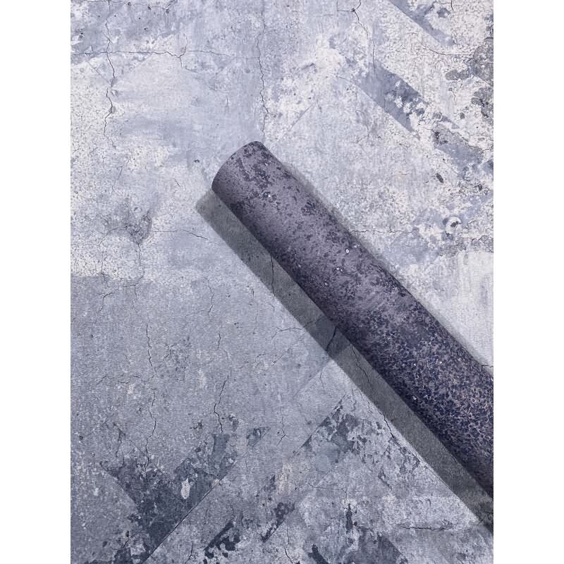 Digitaldruck Betonoptik Grafisch Modern in Anthrazit für Wohnzimmer, Schlafzimmer (34312)