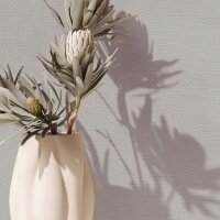 Vliestapete Texturiert Uni Modern in Grau f&uuml;r...