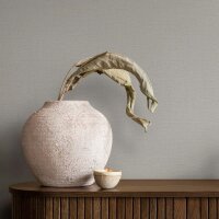 Vliestapete Texturiert Uni Modern in Grau f&uuml;r...