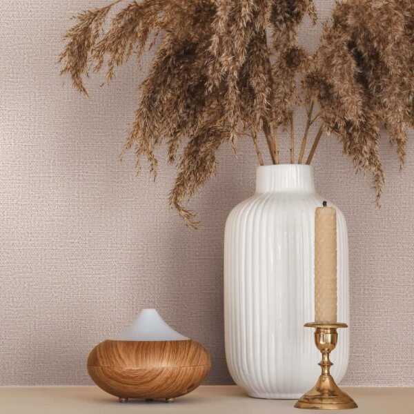 Vliestapete Texturiert Uni Modern in Grau für Wohnzimmer, Schlafzimmer (34329)