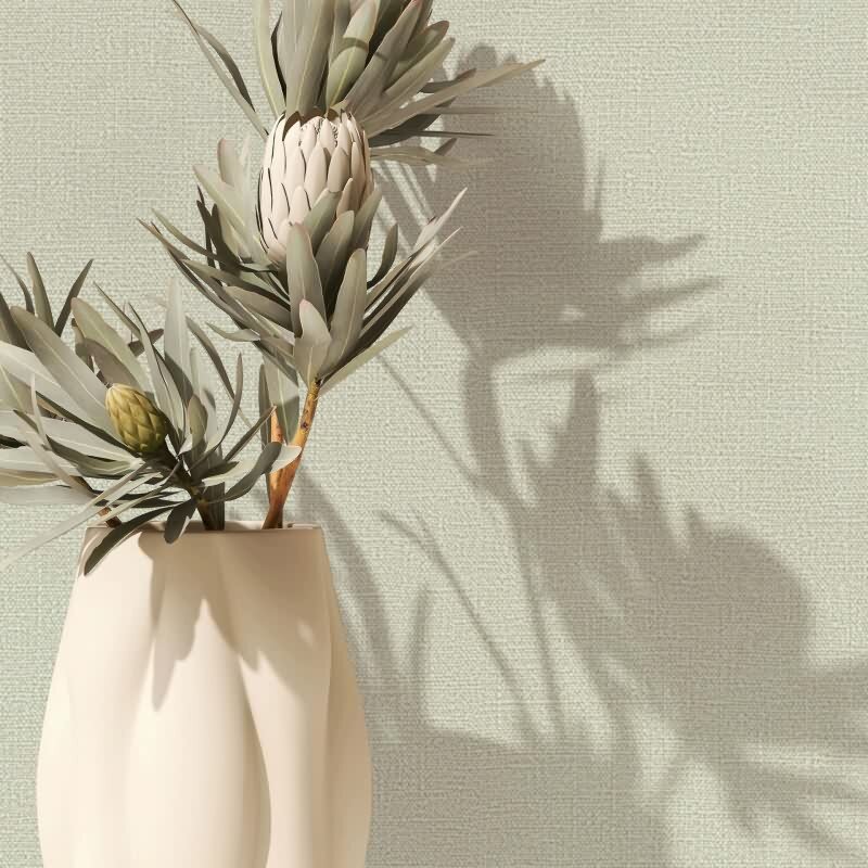 Vliestapete Texturiert Uni Modern in Grau für Wohnzimmer, Schlafzimmer (34330)