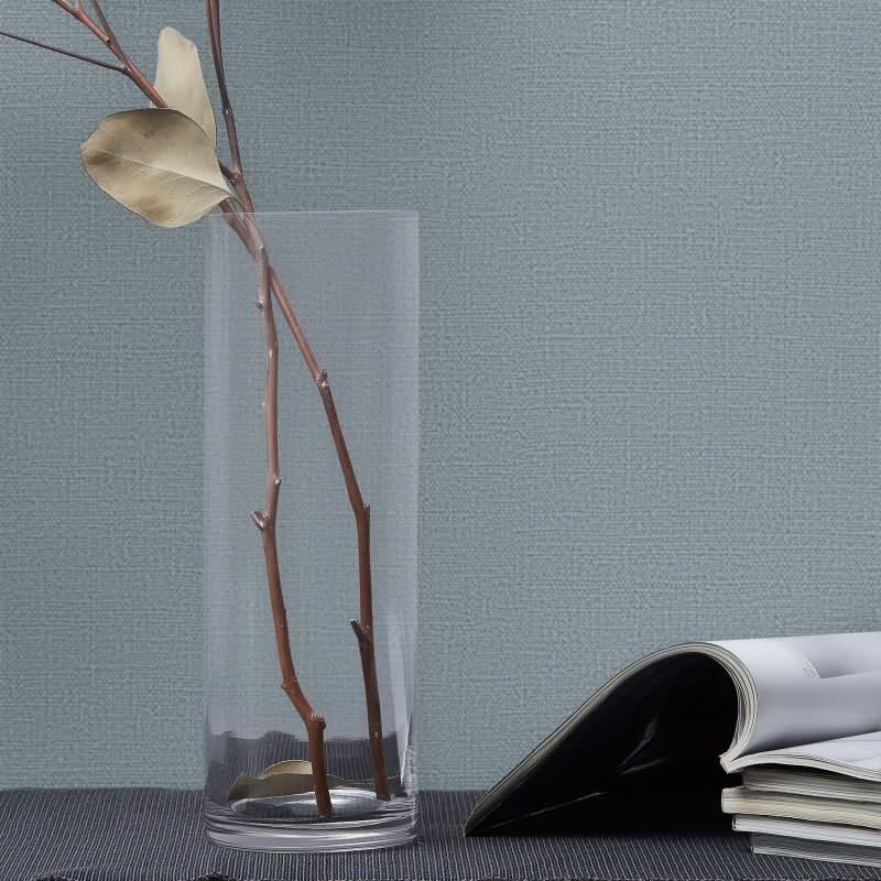 Vliestapete Texturiert Uni Modern in Grau für Wohnzimmer, Schlafzimmer (34331)