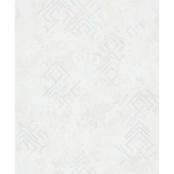 Vliestapete Betonoptik Grafisch Modern in Weiß für Wohnzimmer, Schlafzimmer (34332)