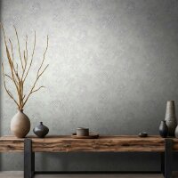 Vliestapete Betonoptik Grafisch Modern in Grau f&uuml;r...