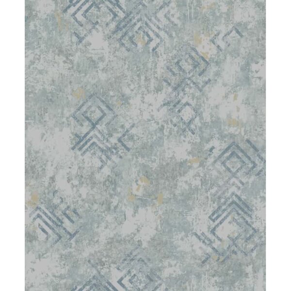 Vliestapete Betonoptik Grafisch Modern in Grau für Wohnzimmer, Schlafzimmer (34337)