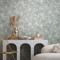 Vliestapete Betonoptik Grafisch Modern in Grau f&uuml;r...