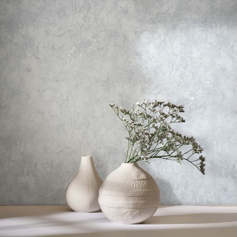 Vliestapete Betonoptik Struktur Modern in Grau für Wohnzimmer, Schlafzimmer (34341)