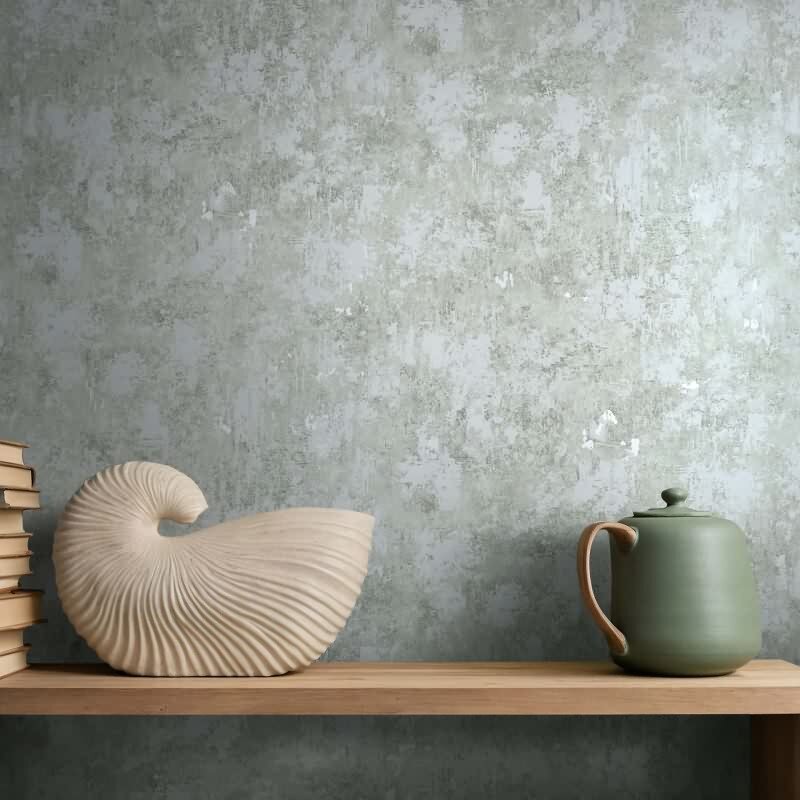 Vliestapete Betonoptik Struktur Modern in Grau für Wohnzimmer, Schlafzimmer (34342)