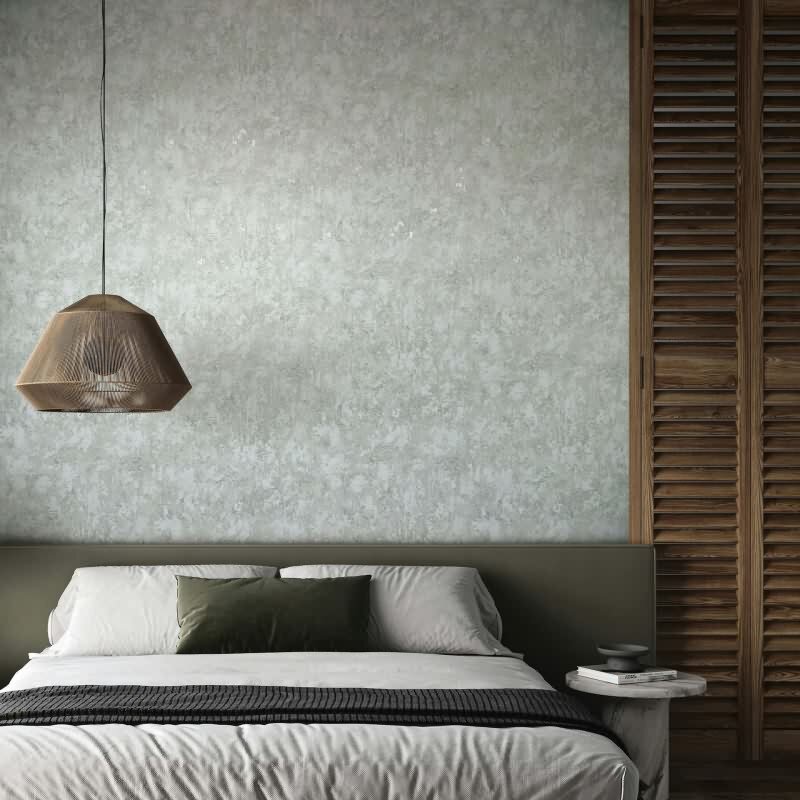 Vliestapete Betonoptik Struktur Modern in Grau für Wohnzimmer, Schlafzimmer (34342)