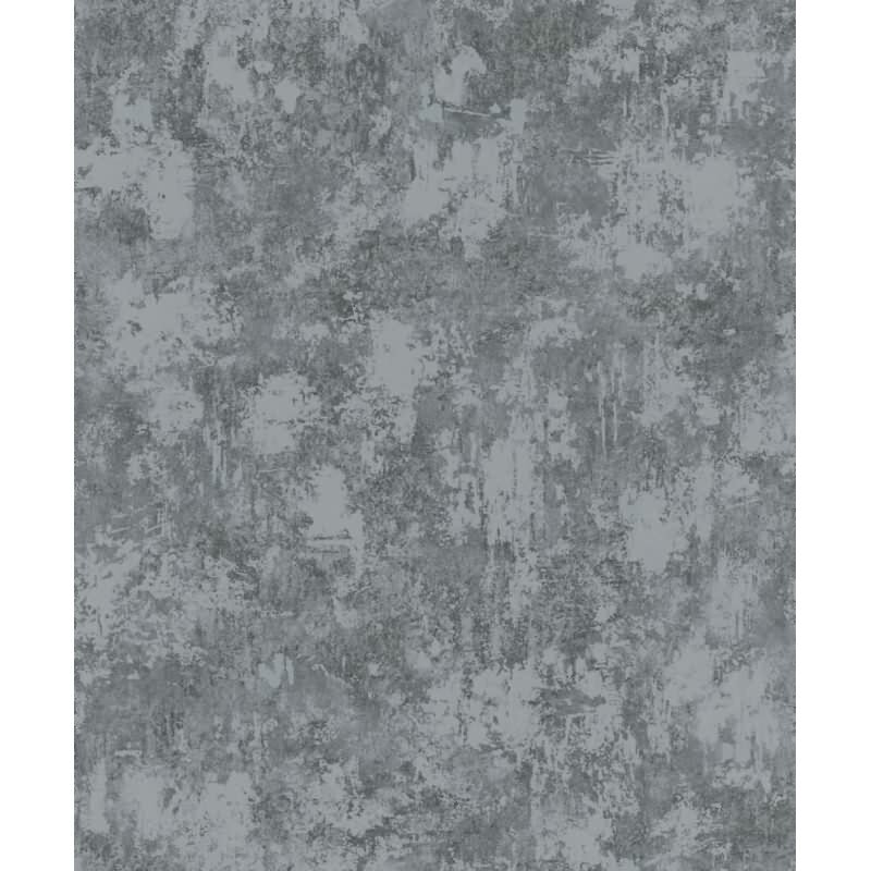 Vliestapete Betonoptik Struktur Modern in Grau für Wohnzimmer, Schlafzimmer (34345)