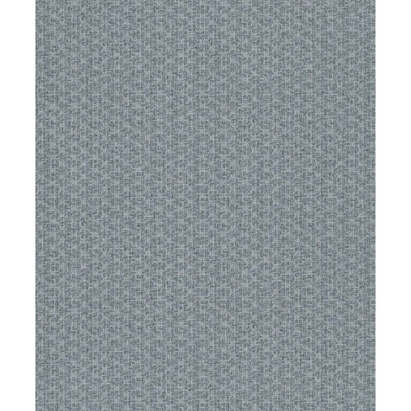 Vliestapete Textiloptik Uni Modern in Blau für Wohnzimmer, Schlafzimmer (34353)