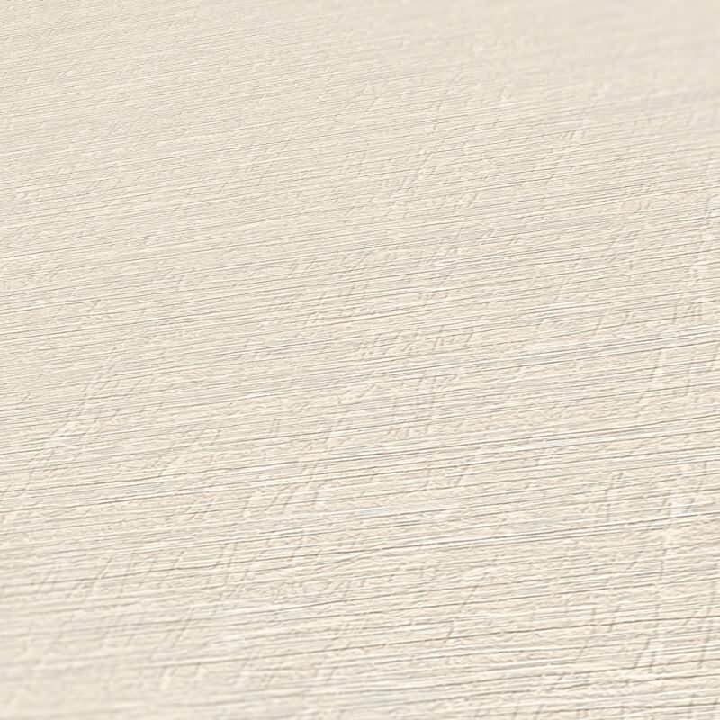 Unitapete mit Struktur-Optik Creme Beige - Einfarbige Vliestapete matt modern (396483)
