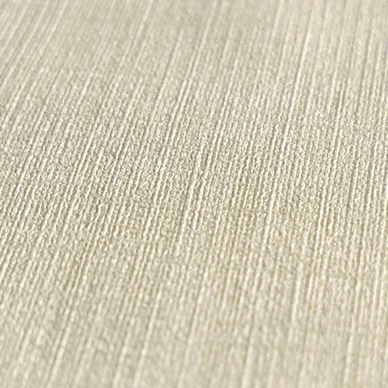 Uni Tapete in Leinen Optik Sandbeige - Strukturierte Vliestapete matt natur (396512)