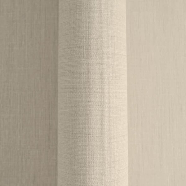 Unitapete in Leinenoptik Naturbeige - Strukturierte Vliestapete matt wohnlich (396514)