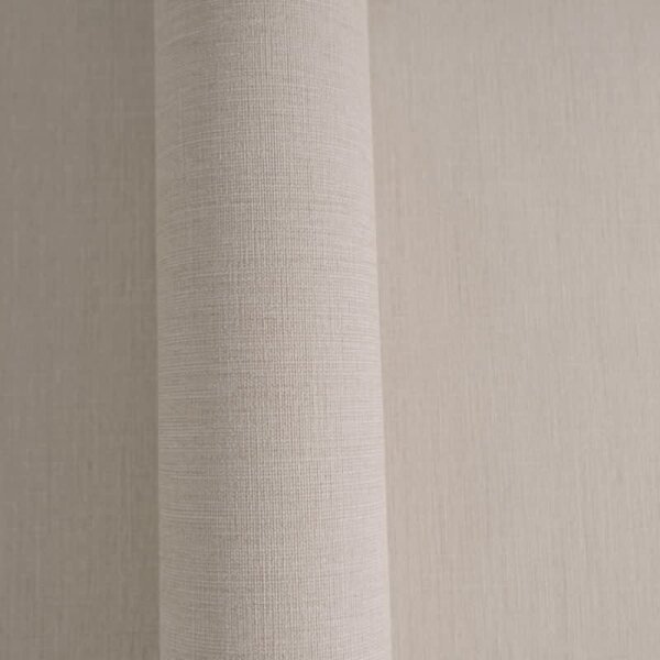 Uni Tapete in Leinenoptik Braun - Strukturierte Vliestapete matt natürlich (396516)