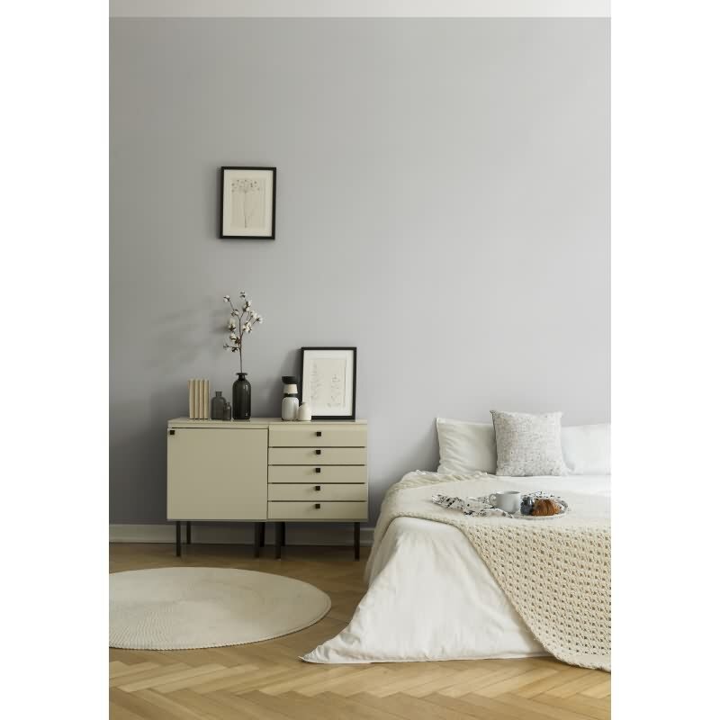 Unitapete Weiß - Einfarbige Strukturtapete modern - Vliestapete dezent (396551)