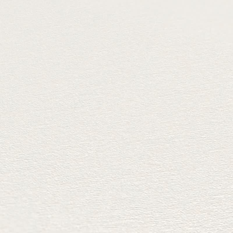 Unitapete Creme Weiß - Dezente Vlies Tapete mit feiner Struktur - Einfarbig & zeitlos (396553)
