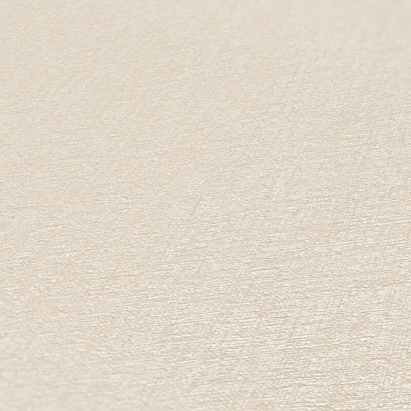 Unitapete Beige - Vliestapete mit feiner Struktur - Leinenoptik natürlich & modern (396557)